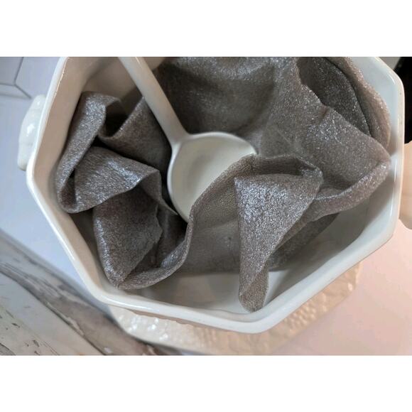 Vintage California Pottery Grapevine Soup Tureen Set – Large 12" Height & Base - Picture 6 of 8